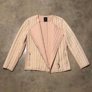 100% Silk 9/15 Saks Fifth Avenue Quilted Jacket